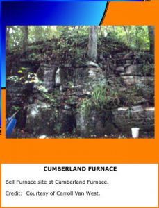 Cumberland Furnace Slideshow | Tennessee Encyclopedia