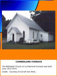 Cumberland Furnace Slideshow | Tennessee Encyclopedia